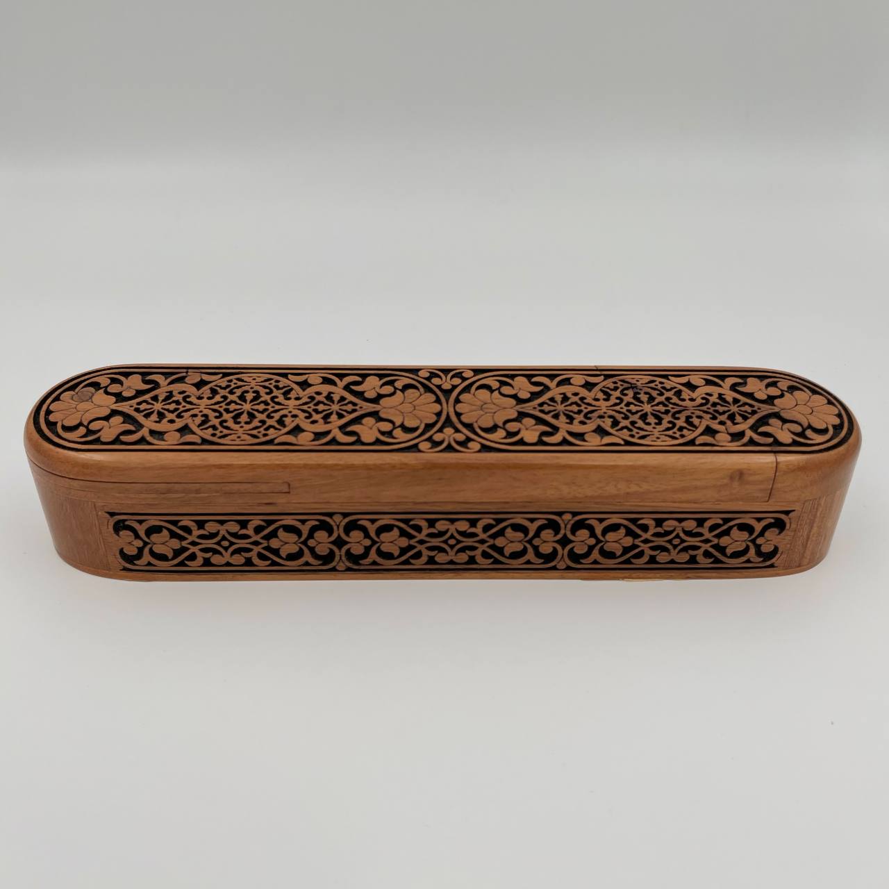 Arabesque Wood Pen Case