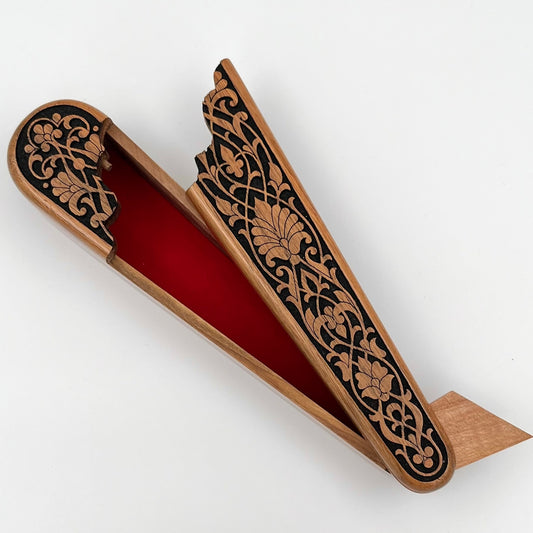 Ornate Blossom Pen Case