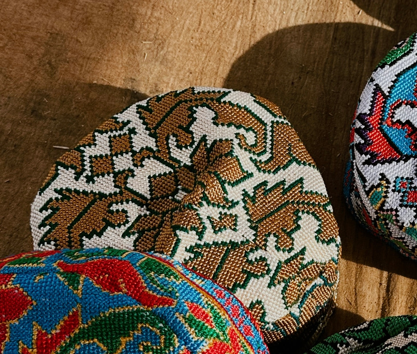 Traditional Uzbek Tubeteika Hat