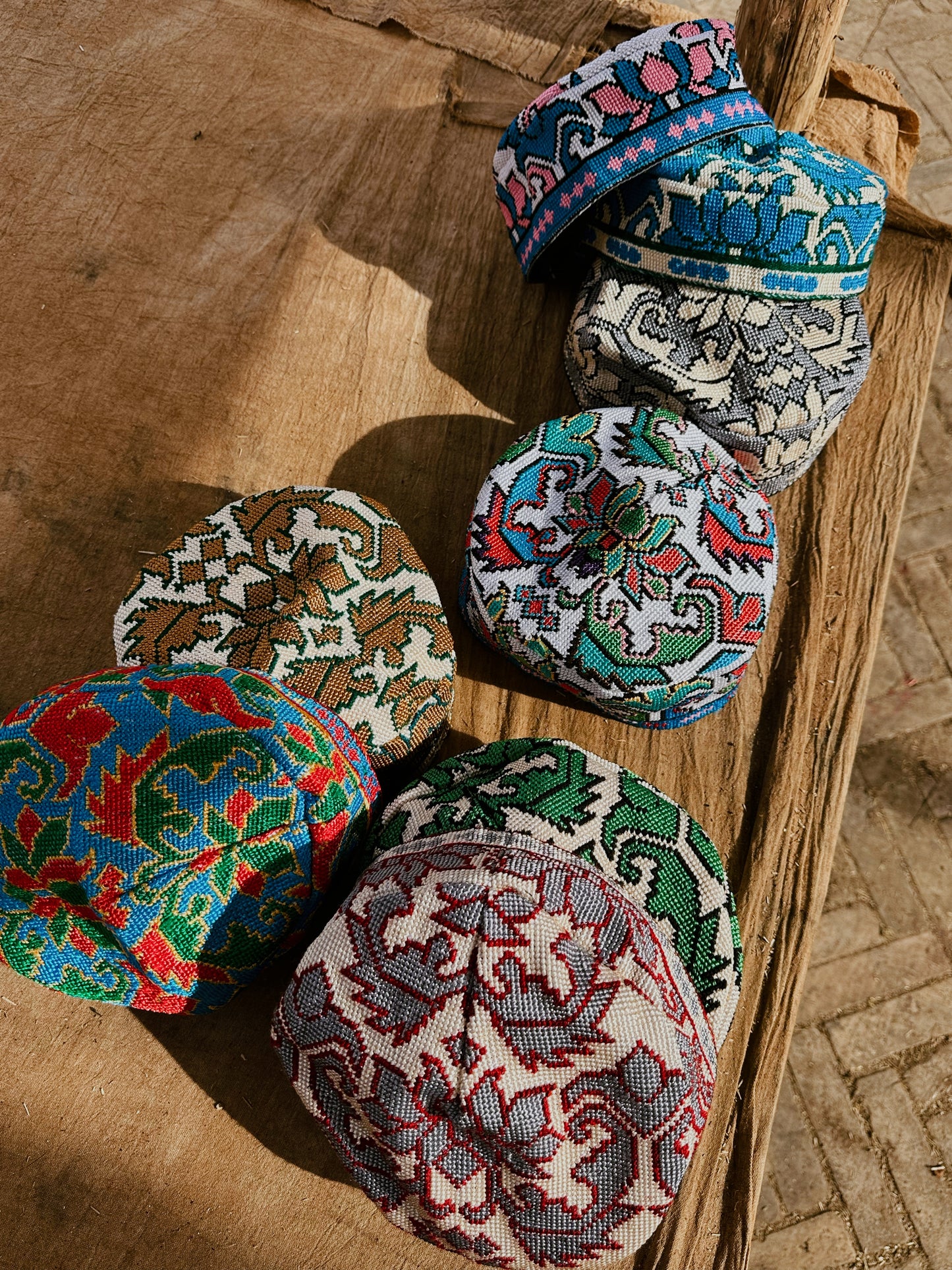 Traditional Uzbek Tubeteika Hat