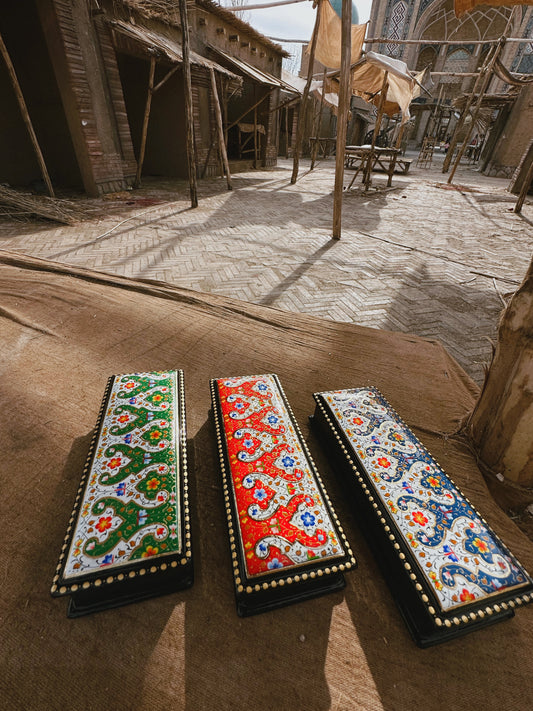 Samarkand Enamel Pen Case