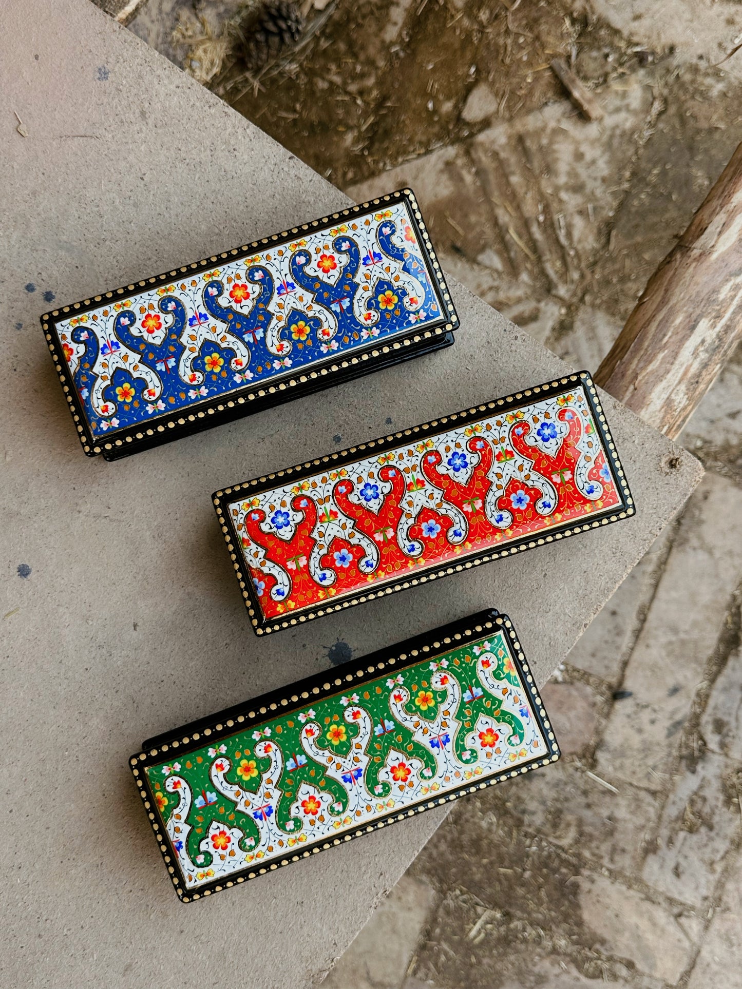 Samarkand Enamel Pen Case