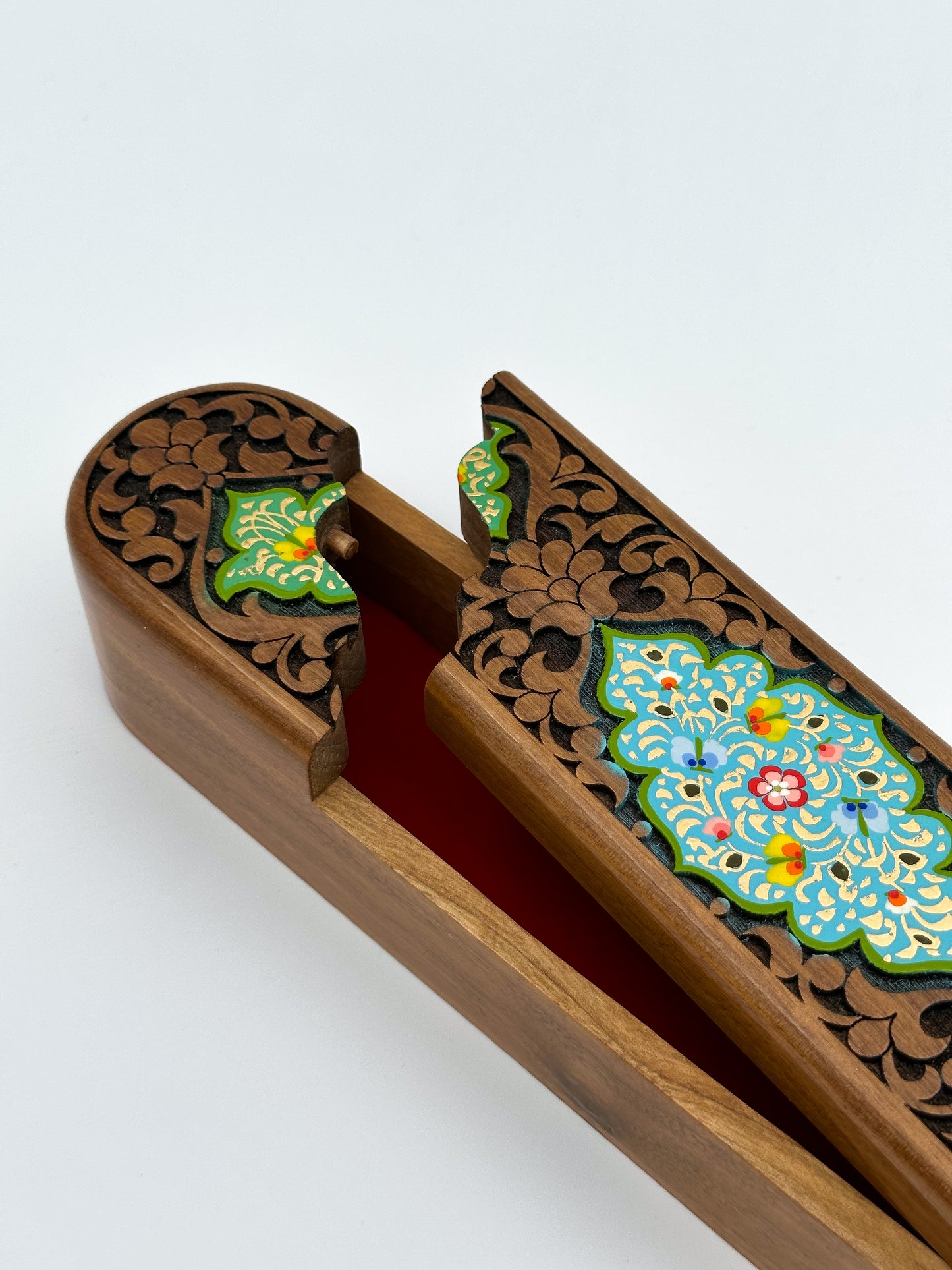 Floral Elegance Pen Case