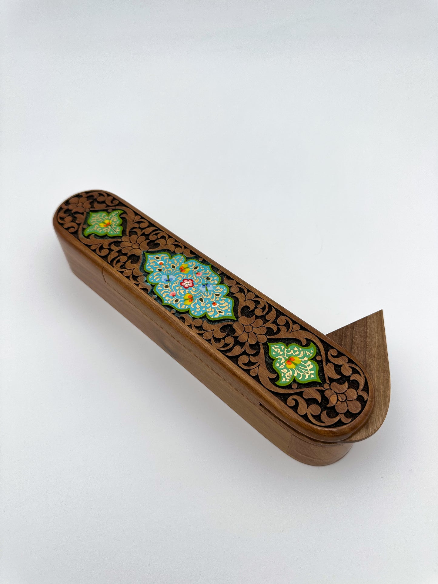 Floral Elegance Pen Case