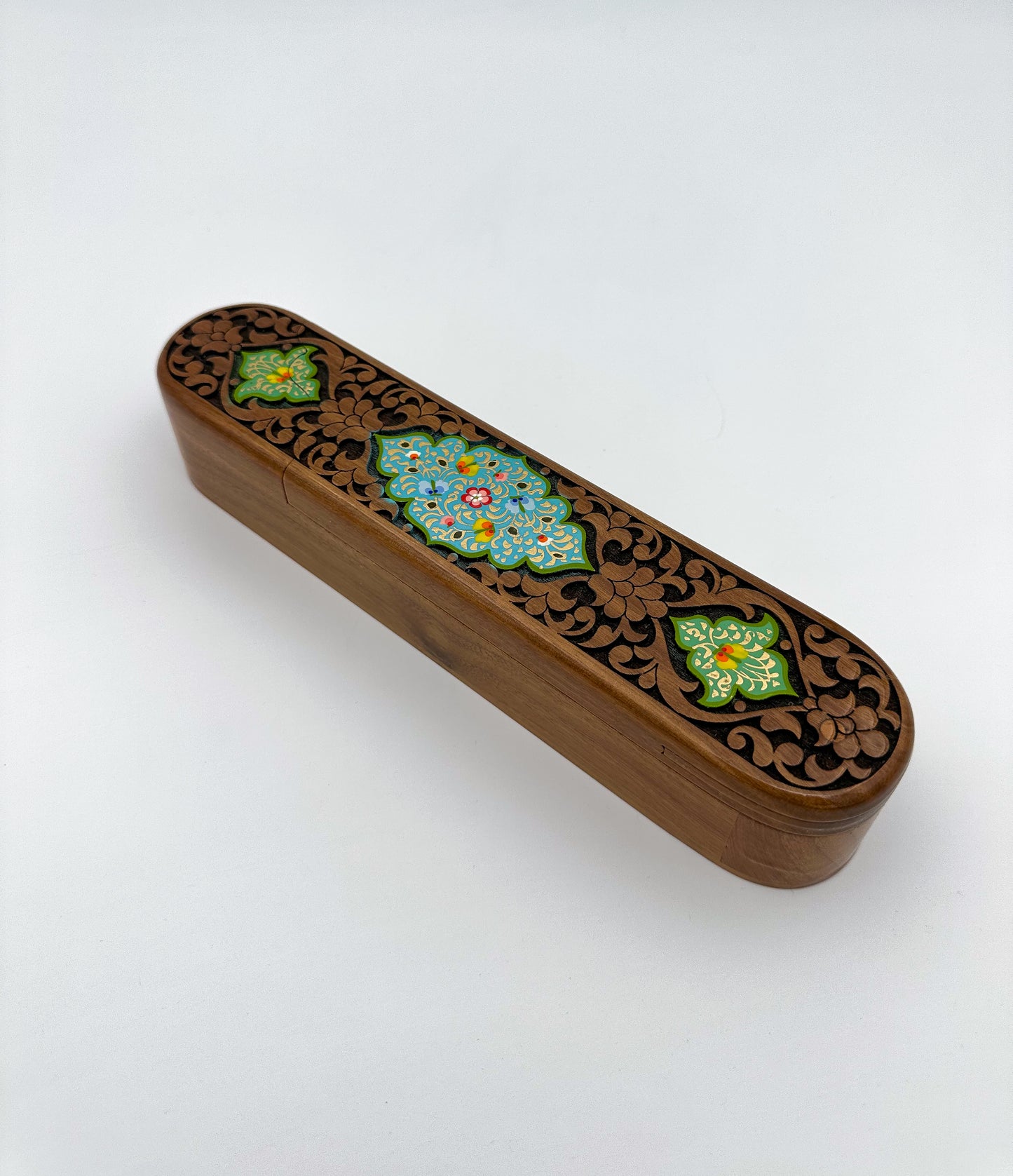 Floral Elegance Pen Case