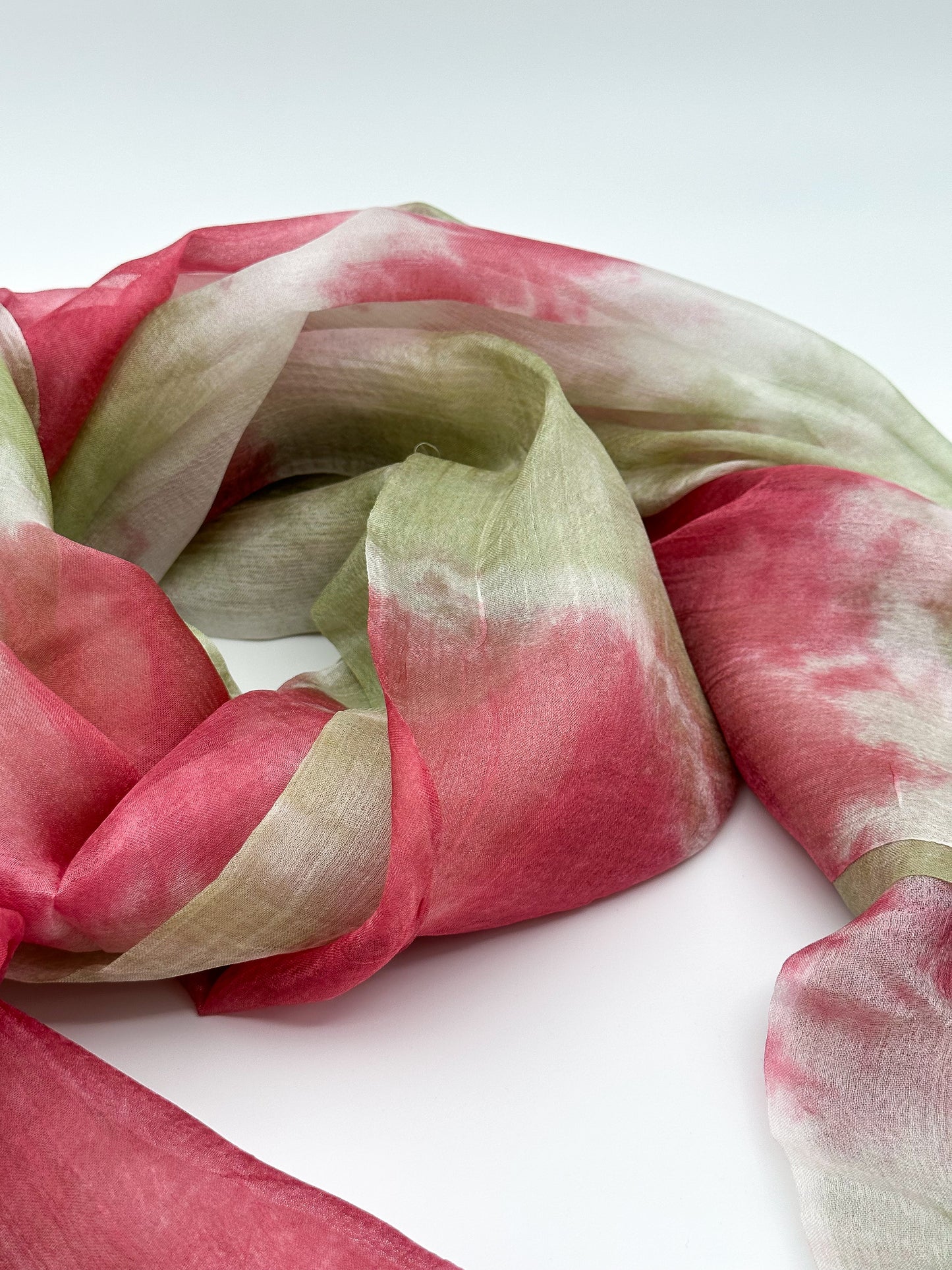 Blossom Meadow Silk Scarf