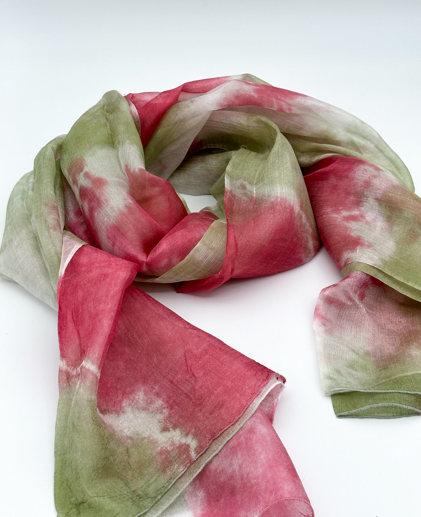 Blossom Meadow Silk Scarf