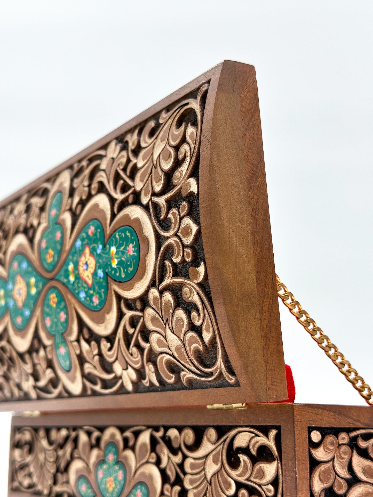 Emerald Harmony Jewelry Box