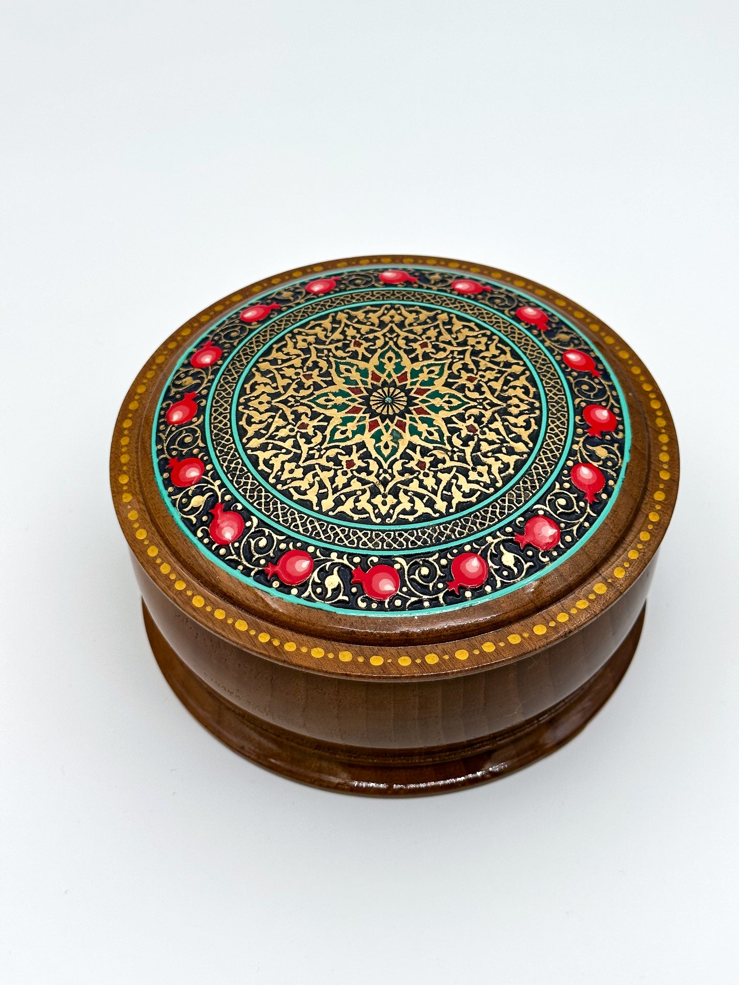 Crimson Radiance Jewelry Box