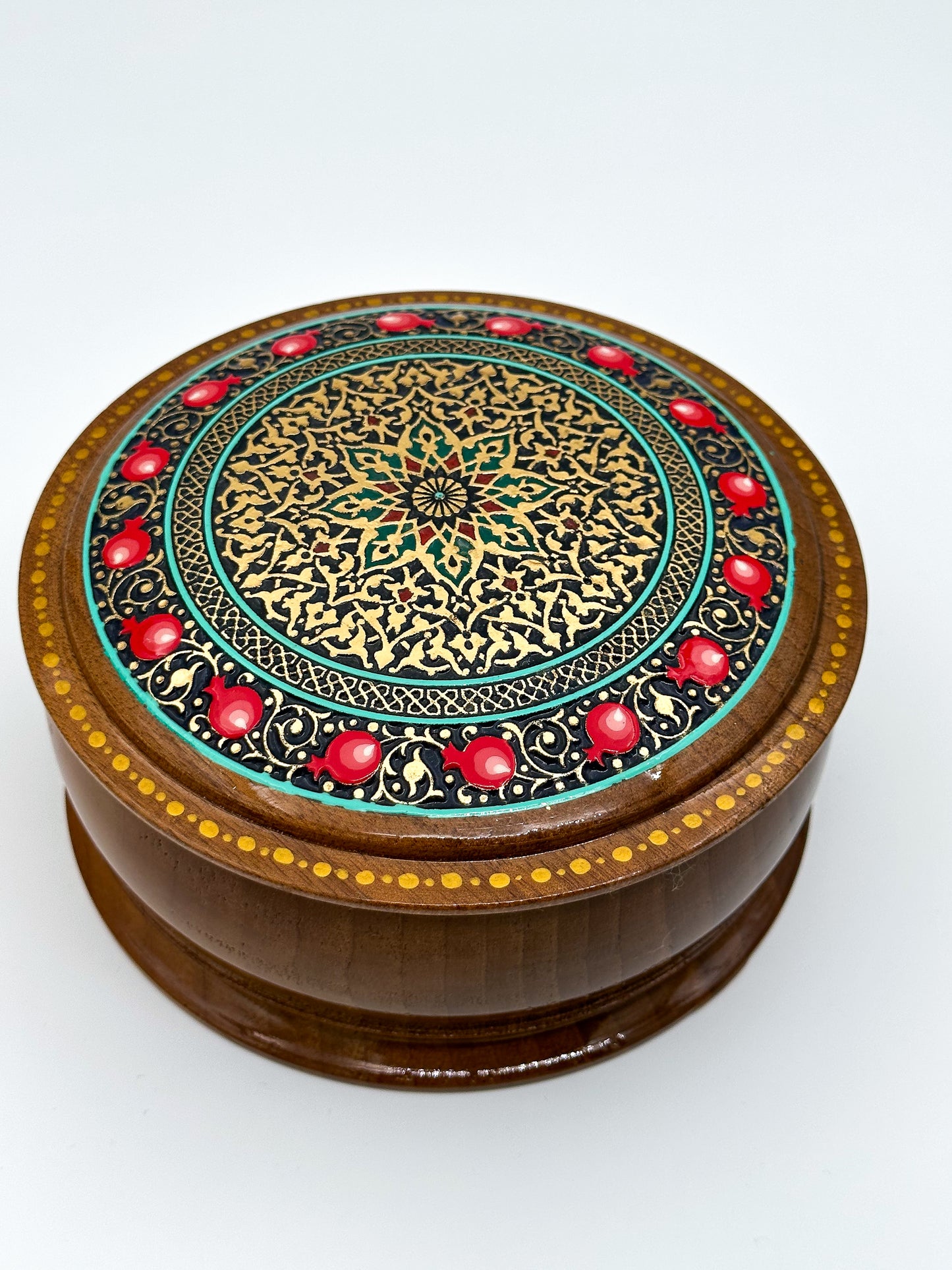 Crimson Radiance Jewelry Box