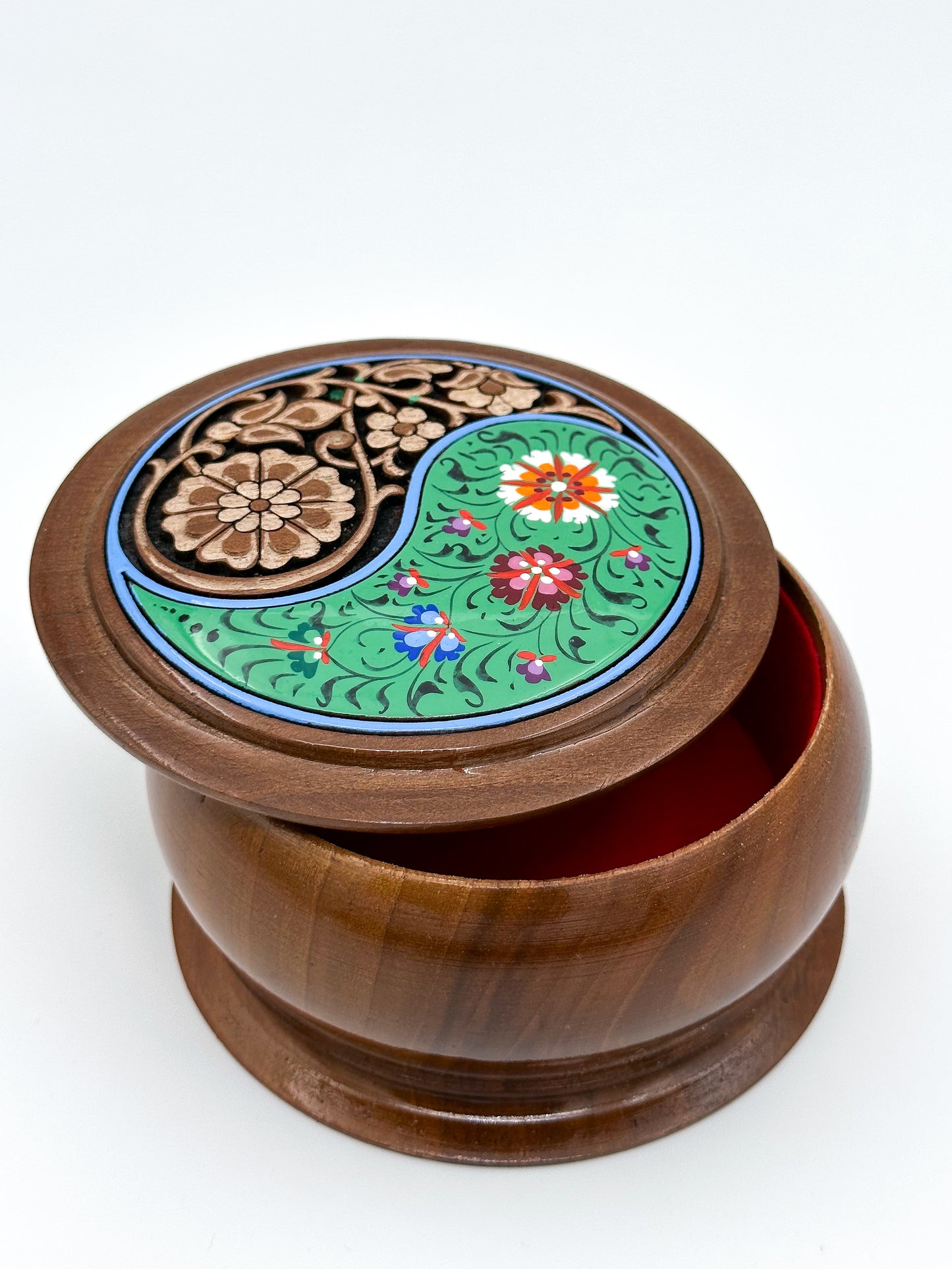 Floral Harmony Small Jewelry Box