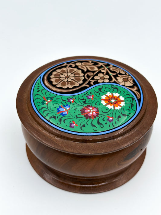 Floral Harmony Small Jewelry Box