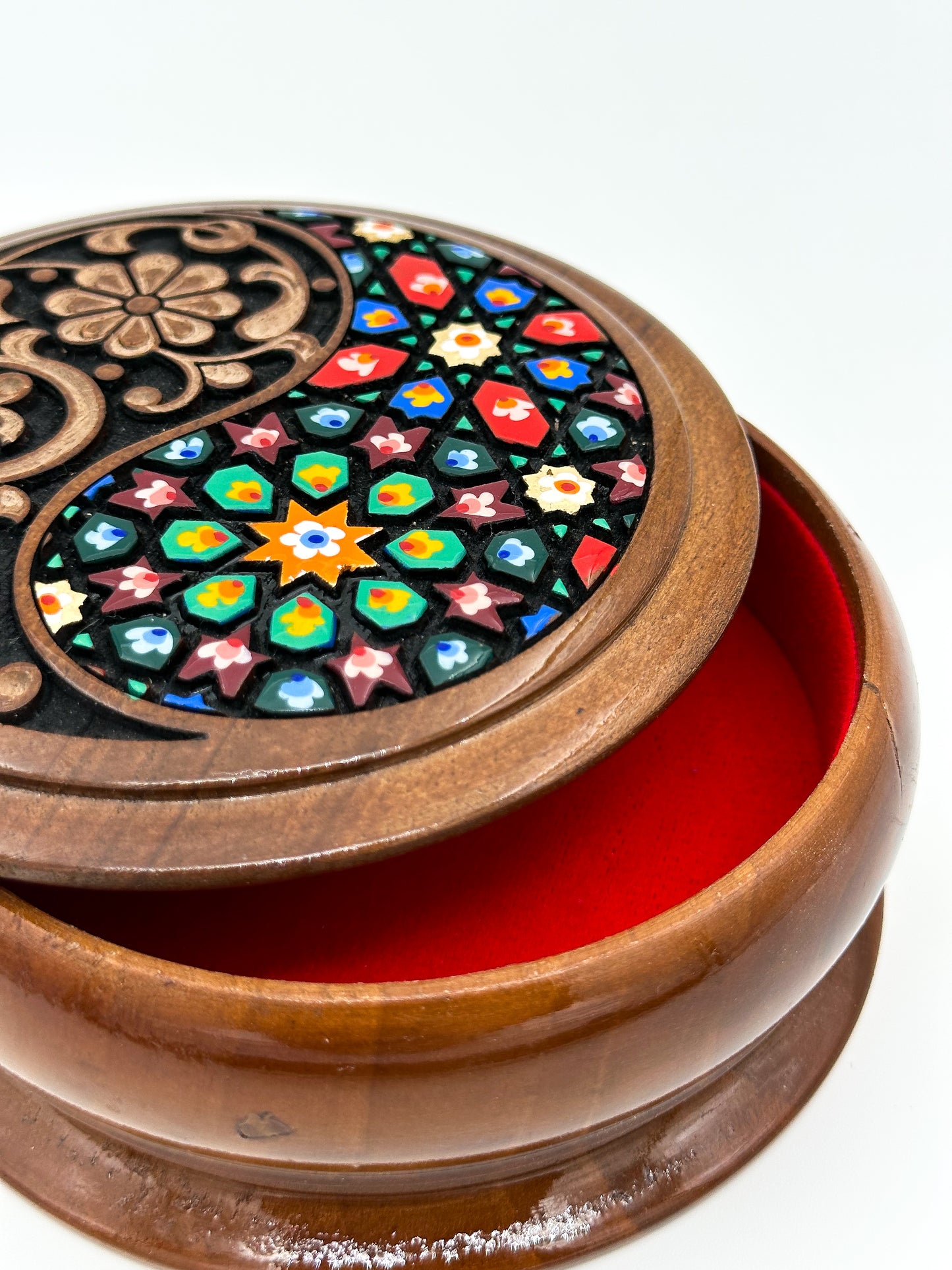 Mosaic Blossom Small Jewelry Box