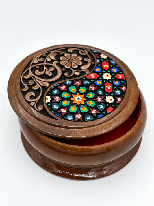 Mosaic Blossom Small Jewelry Box