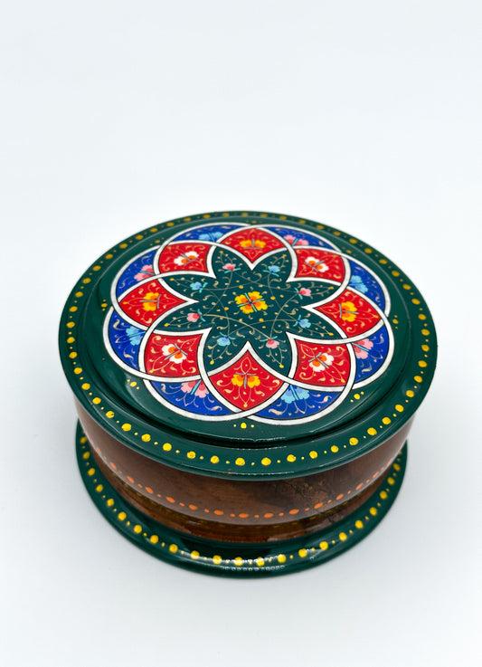 Radiant Mandala Small Jewelry Box