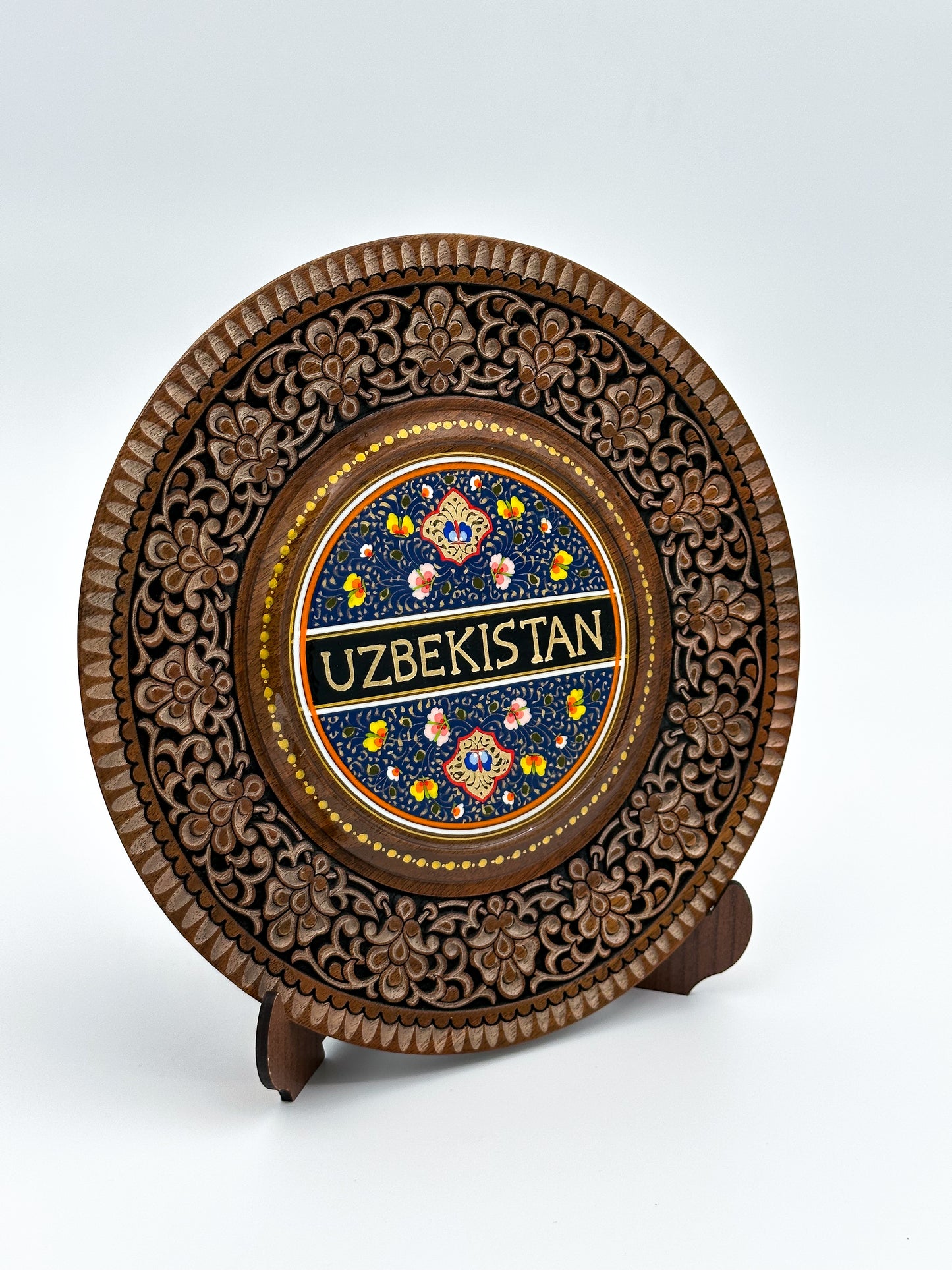 Uzbekistan Heritage Decorative Wall Plate