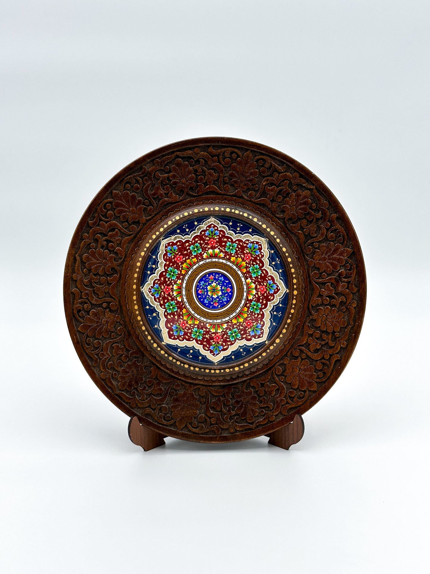 Royal Blossom Mandala Wall Plate