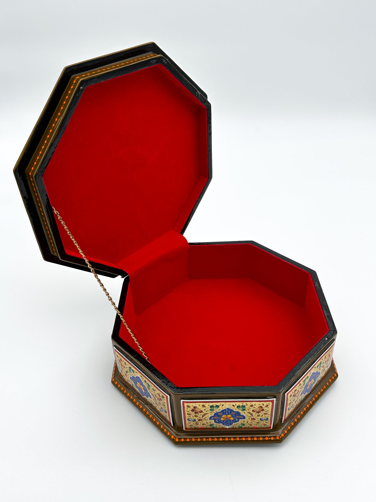 Persian Mandala Wooden Jewelry Box