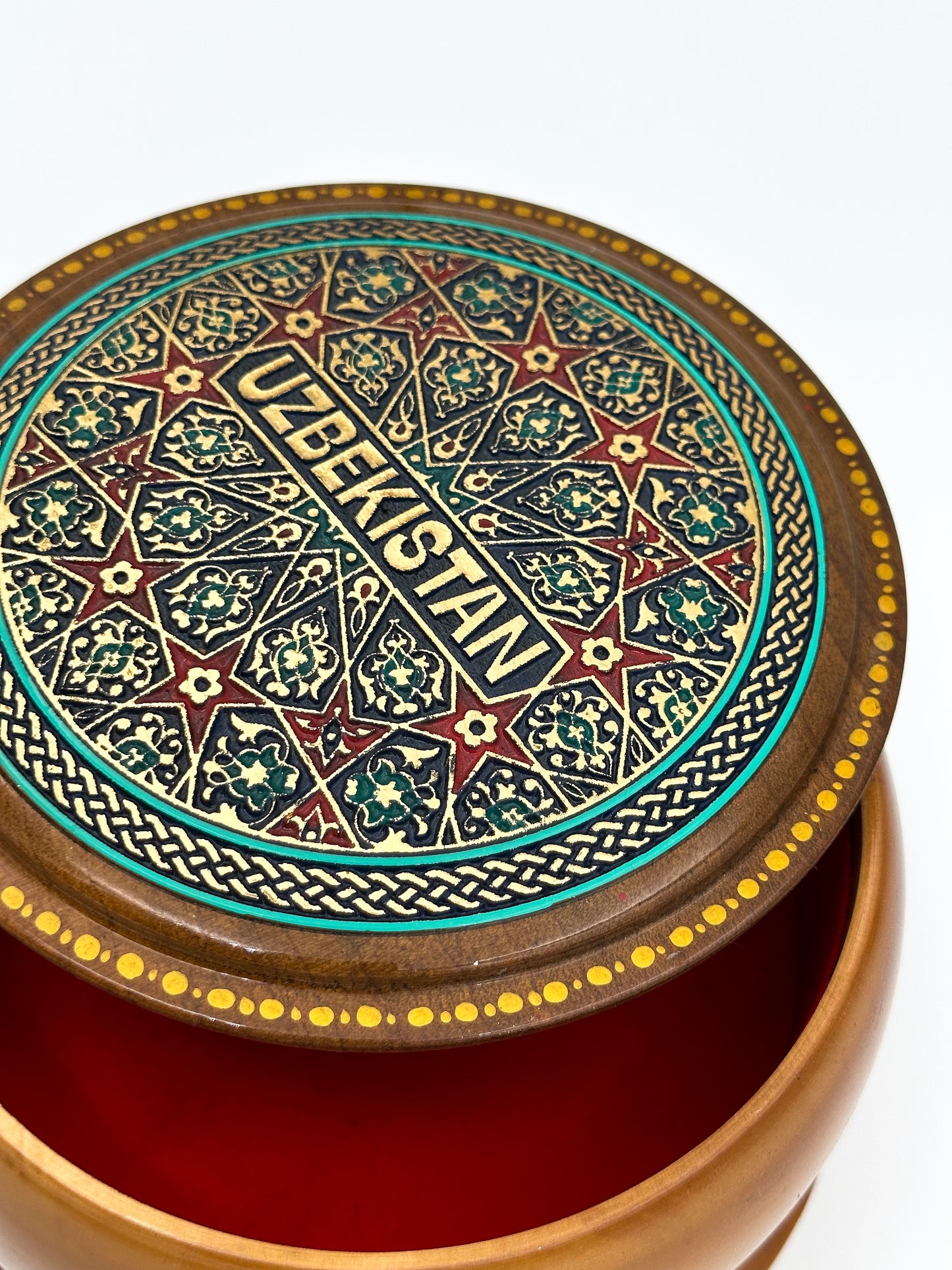 Uzbek Heritage Jewelry Box