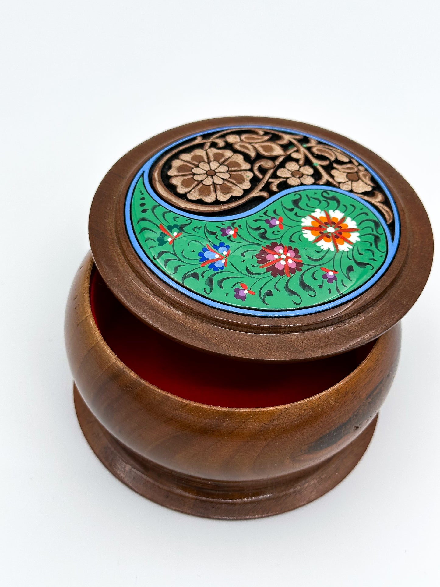 Floral Harmony Small Jewelry Box